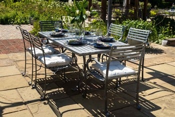 Southwold Traditional Pergola & Dining Table Set