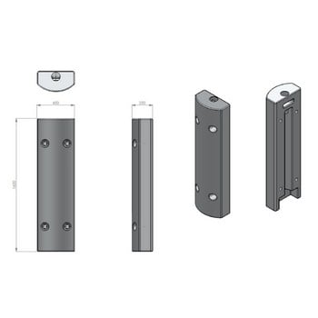 100L Wall Mounted Water Butt