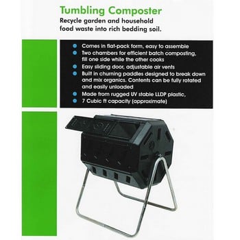 175 Litre Tumbling Composter