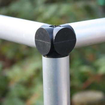 Aluminium Fruit Cage Spare Connectors to fit 25mm Tubing