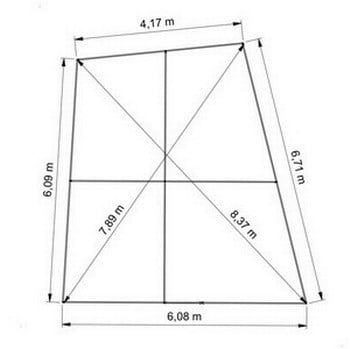 Angled Aluminium Fruit Cage - Bespoke Design