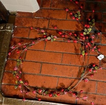 Berries & Ice Christmas Garland by Sia