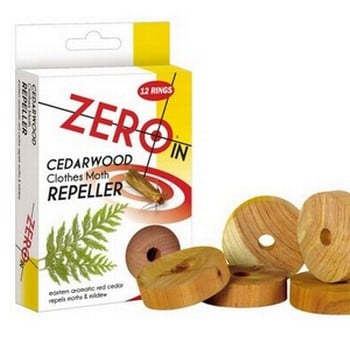 Cedarwood Clothes Moth Repeller Rings
