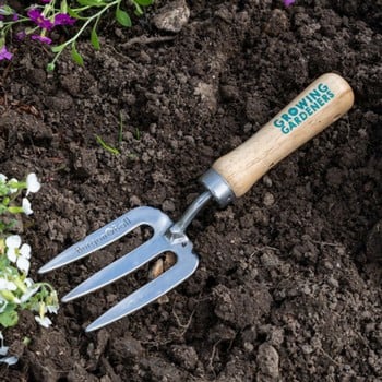Children's Hand Fork - Growing Gardeners Range by Burgon & Ball Children's Hand Fork - Growing Gardeners Range by Burgon & Ball