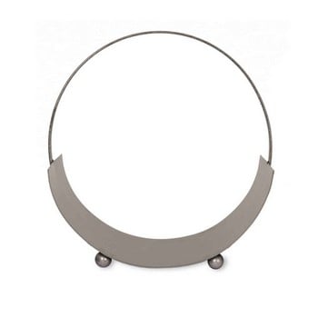 Contemporary Steel Log Carrier Contemporary Steel Log Carrier