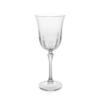 Daphne Optic Crystal Red Wine Glasses - Set of 6
