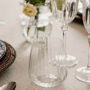 Daphne Optic Crystal Tumblers - Set of 6
