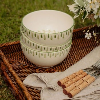 Elouise Cereal Bowl - Green Elouise Cereal Bowl - Green