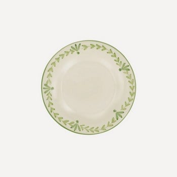 Elouise Dessert Plate - Green Elouise Dessert Plate - Green