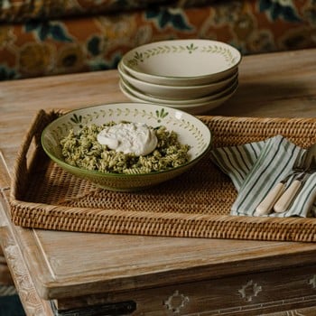 Elouise Serving Bowl - Green
