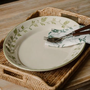 Elouise Serving Platter - Green