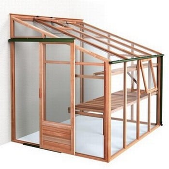 Essential 6ft x 8ft Lean-To Greenhouse by Gabriel Ash