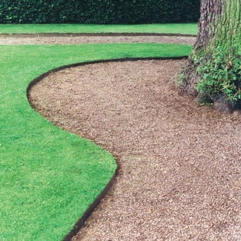 Everedge Brown Flexible Steel Lawn Edging