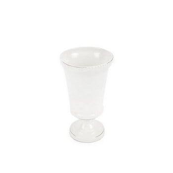 Flora Ceramic Urn Vase - White