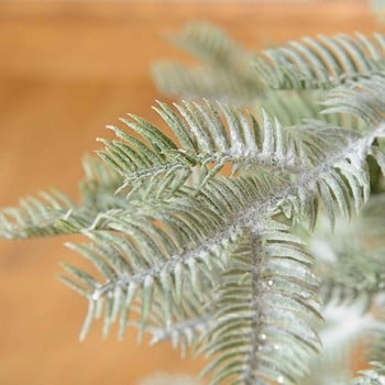 Frosted Feather Pine Christmas Tree by Floral Silk