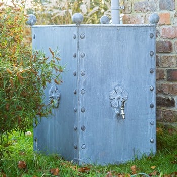 Galvanised Steel Water Butt 320 Litre