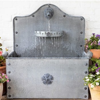 Galvanised Steel Water Feature