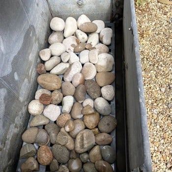 Galvanised Steel Water Feature