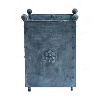 Galvanised Traditional Square Steel Planters