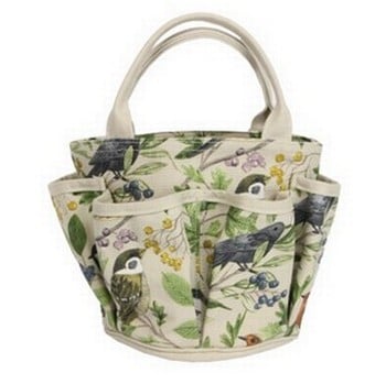 Garden Birds Cotton Canvas Gardening Bag