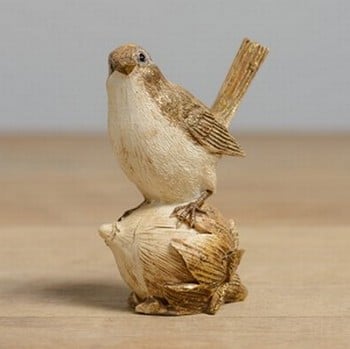 Glittered Bird Decorations by Gisela Graham