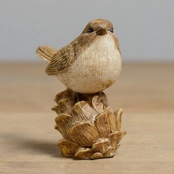 Glittered Bird Decorations by Gisela Graham