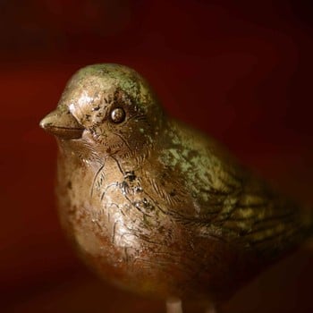 Gold Bird Decorations by Gisela Graham