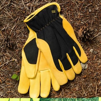 Gold Leaf Winter Touch Gloves