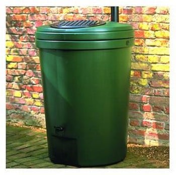 Harcostar 350 Litre 77 Gallon Water Butts Free Rain Trap