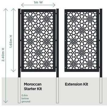 Harrod Laser Screen Panels and Posts