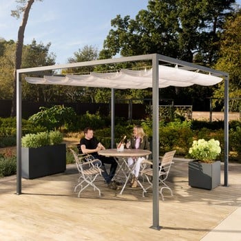 Harrod Modern Pergola with Awning