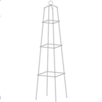 Harrod Pyramid Wire Obelisks - Ground Inserted Version