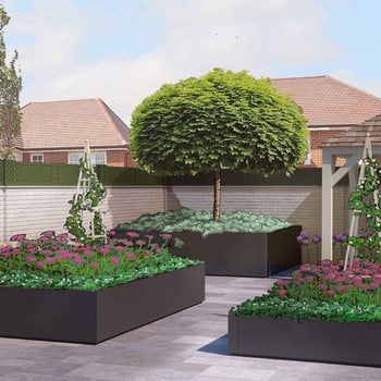Harrod Bespoke Planters Landscape Beds