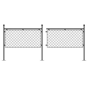 Harrod Trellis Growing Frames 25mm Square Posts