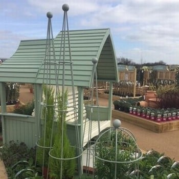 Harrod Vintage Cone Wire Obelisks - Pigeon Grey Harrod Vintage Cone Wire Obelisks - Pigeon Grey