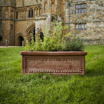 Heritage Patterned Trough Planter (set of 2) Heritage Patterned Trough Planter (set of 2)