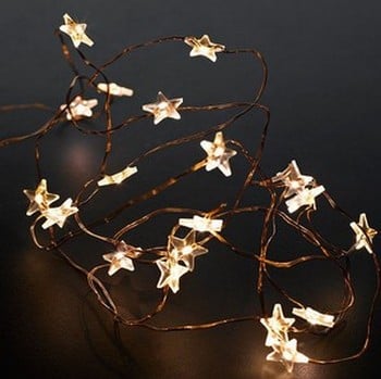 Indoor LED Star String Lights
