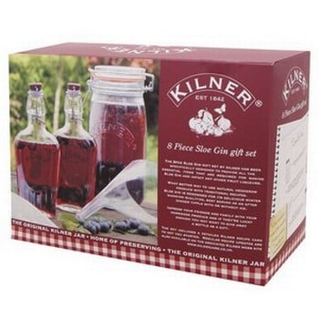 Kilner 8 piece Sloe Gin Set