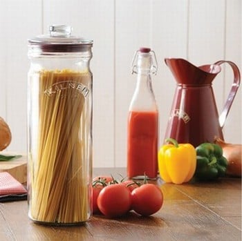 Kilner Push Top Tall Storage Jar 2.35ltr