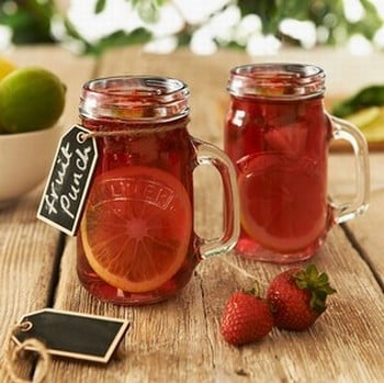 Kilner Set of 4 Mason Jars