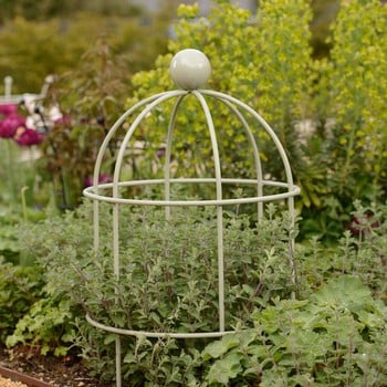 Lobster Pot Plant Supports - Lichen Green