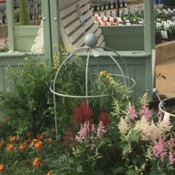 Lobster Pot Plant Supports - Pigeon Grey Lobster Pot Plant Supports - Pigeon Grey