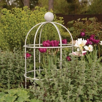 Lobster Pot Plant Supports - Silk Grey