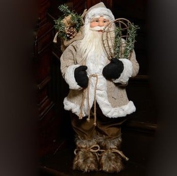 Luxury 60cm Standing Santa Decoration