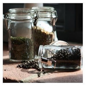 Mini Clip-Top Glass Jars Mini Clip-Top Glass Jars