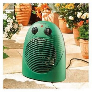 Electric shop greenhouse heater