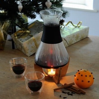 Mulled Wine Tea Light Set with 2 Glasses Mulled Wine Tea Light Set with 2 Glasses
