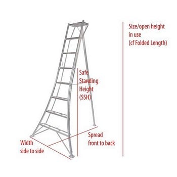 Niwaki Tripod Ladder