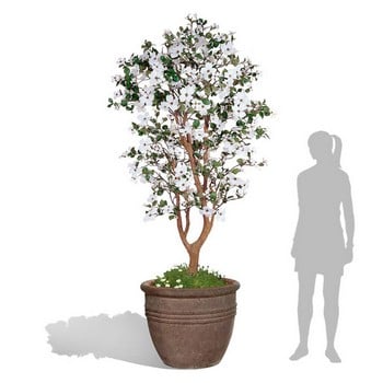 Old Ironstone Lined Cylinder Pot Planter Old Ironstone Lined Cylinder Pot Planter