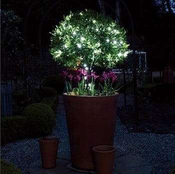 Outside LED String Lights - Dual Power Outside LED String Lights - Dual Power